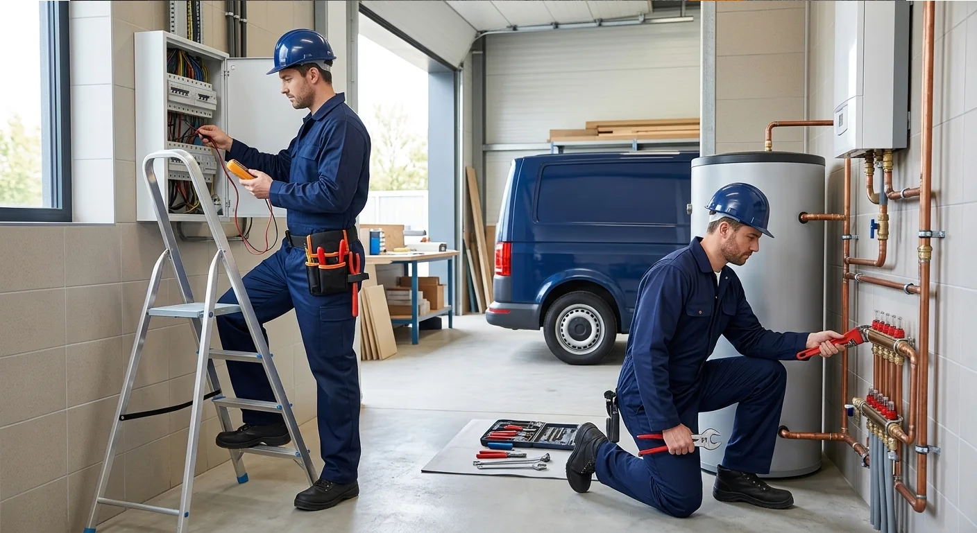 Serwis instalacji wod-kan i elektrycznej